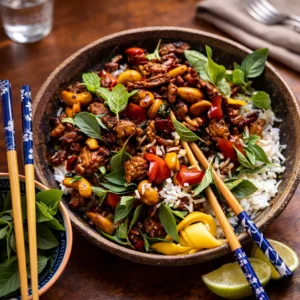 Sweet Thai Basil Chicken