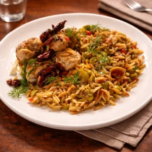 Chicken Sun-Dried Tomato Risotto