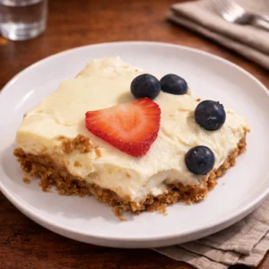 Lemon Tart Pretzel Graham Crust