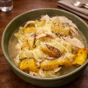 Parmesan White Bean Chicken Soup