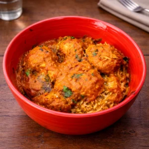 Butter Chicken Meatballs