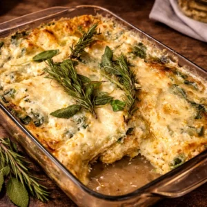 Butternut Spinach Lasagna